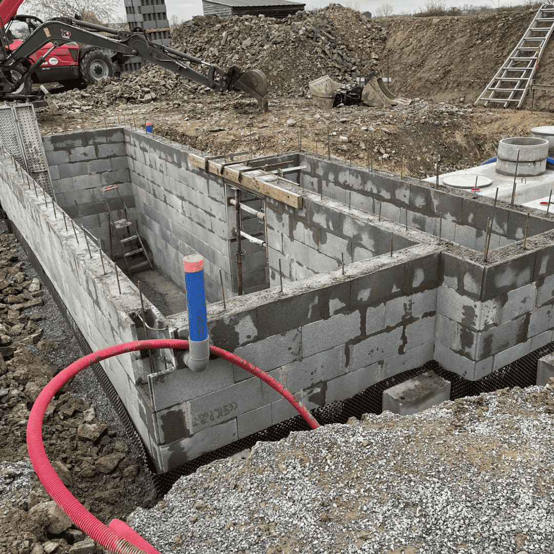 travaux public avec MOREAU TP varades